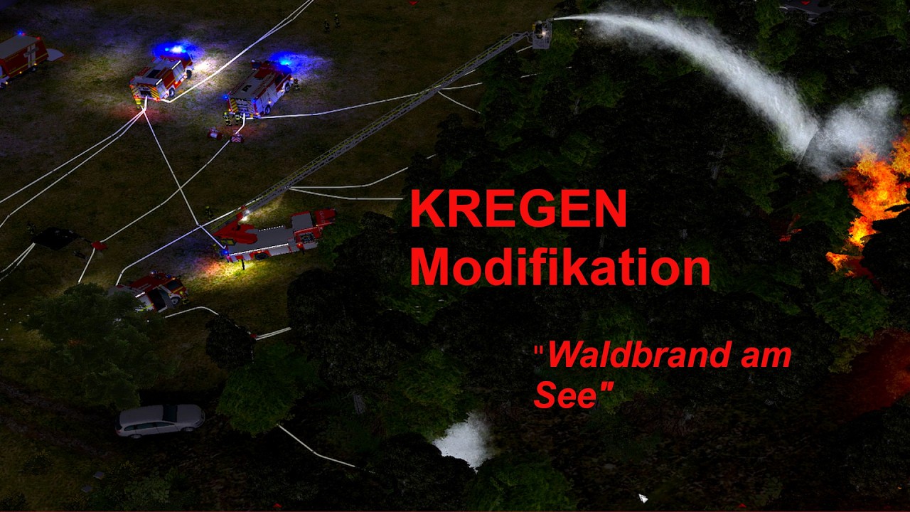 Emergency 4| Gemeinde KREGEN Modifikation "Waldbrand am See"