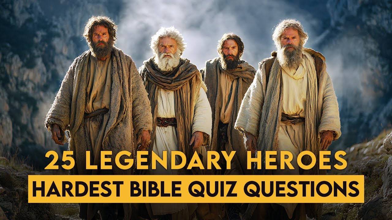 25 лучших вопросов из Библии о легендарных героях &mdash; The Bibles Quiz
