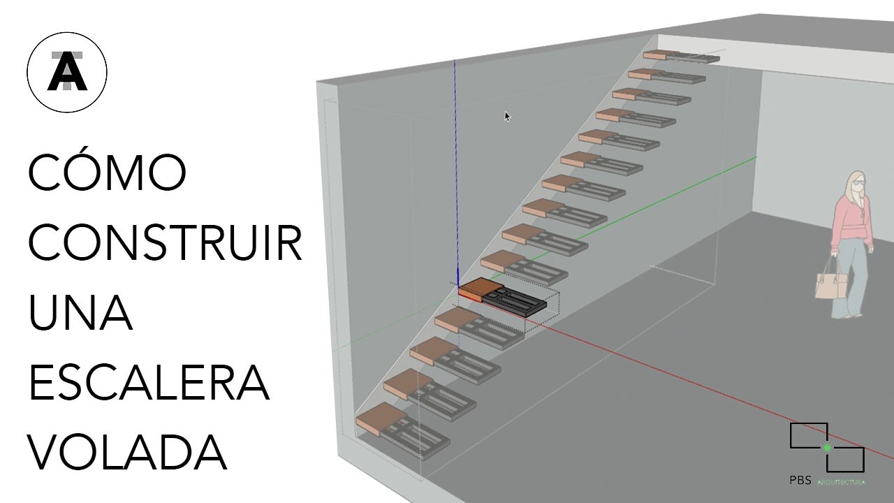 CÓMO CONSTRUIR UNA ESCALERA VOLADA
