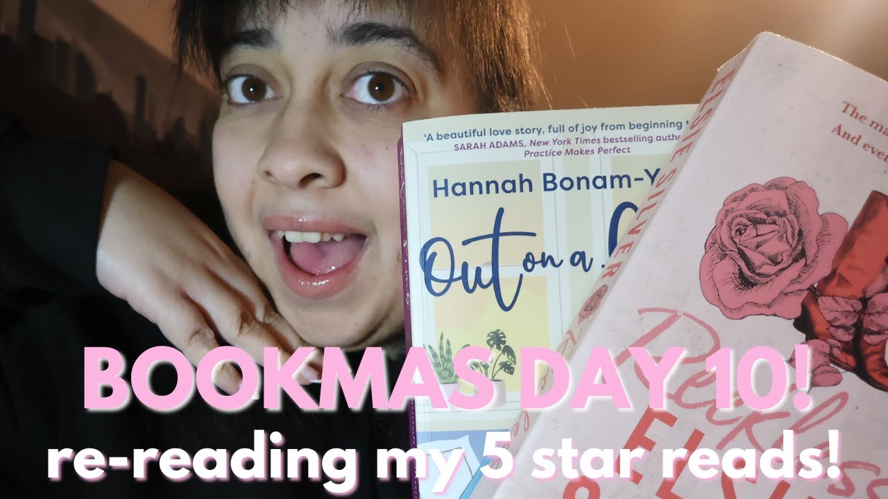 re-reading my 5 star reads of 2024! || bookmas day 10 🎄