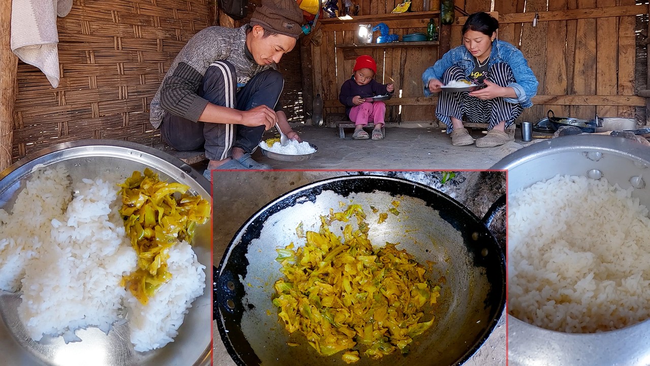 manjita's lunch with her family || Himalayan Family  || shepherd life @pastorallifeofnepal