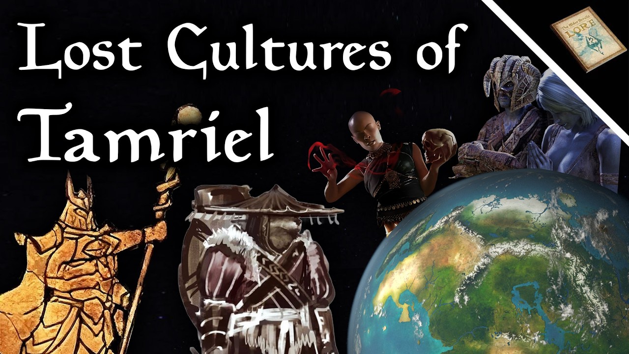 Tamriel's Lost Cultures & Races Explained - The Elder Scrolls Lore Collection