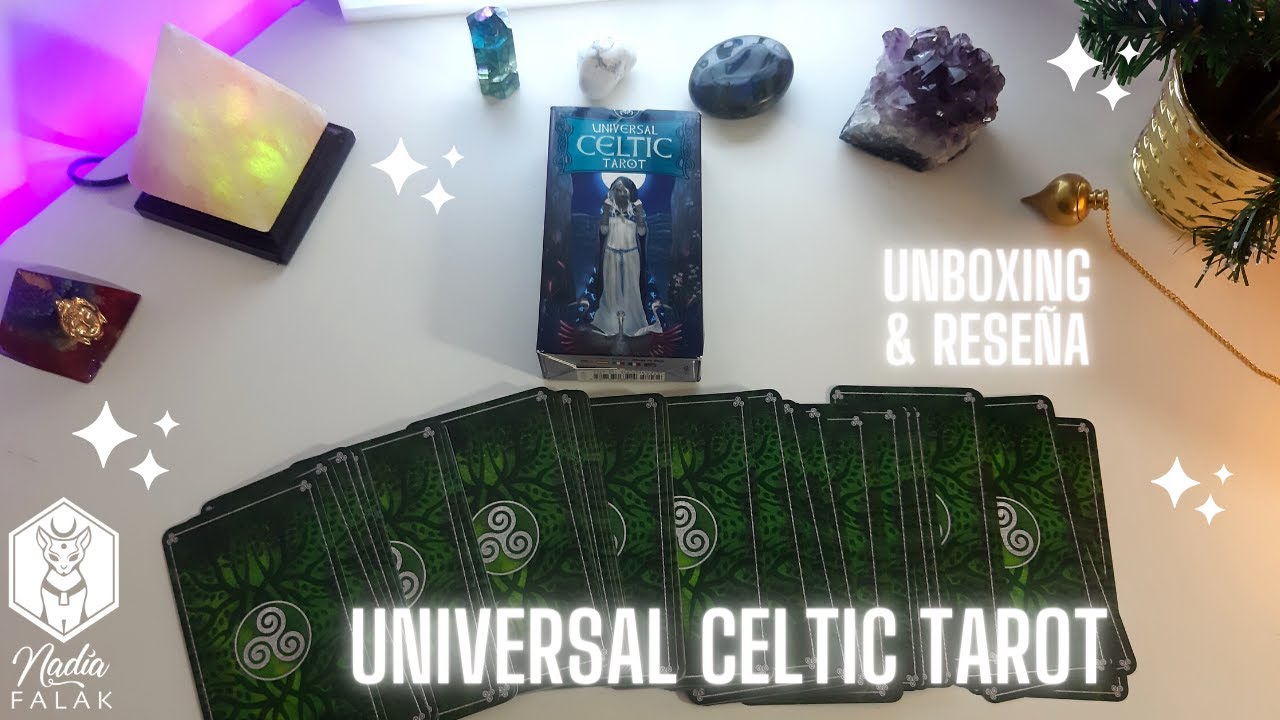 UNIVERSAL CELTIC TAROT 💚 Unboxing & Reseña en Español | Nadia Falak