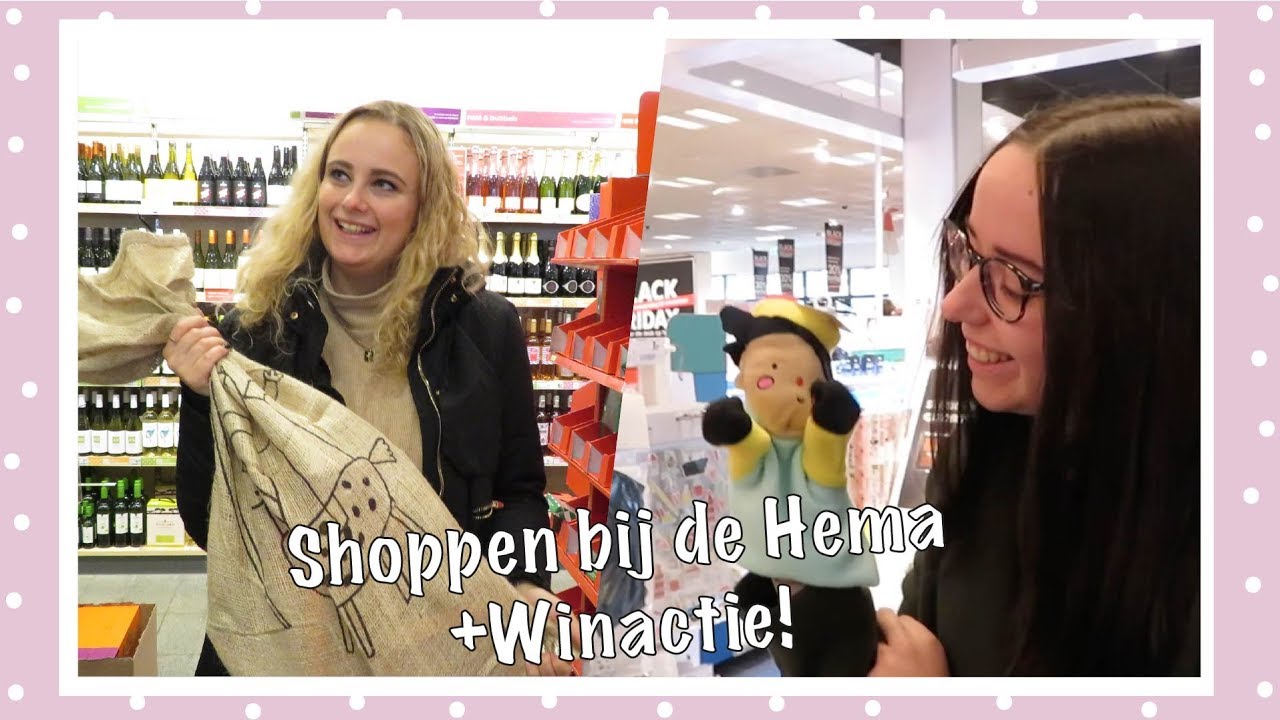 Shirleys Vlogs | Hema Hoogezand Sinterklaas shoppen + winactie