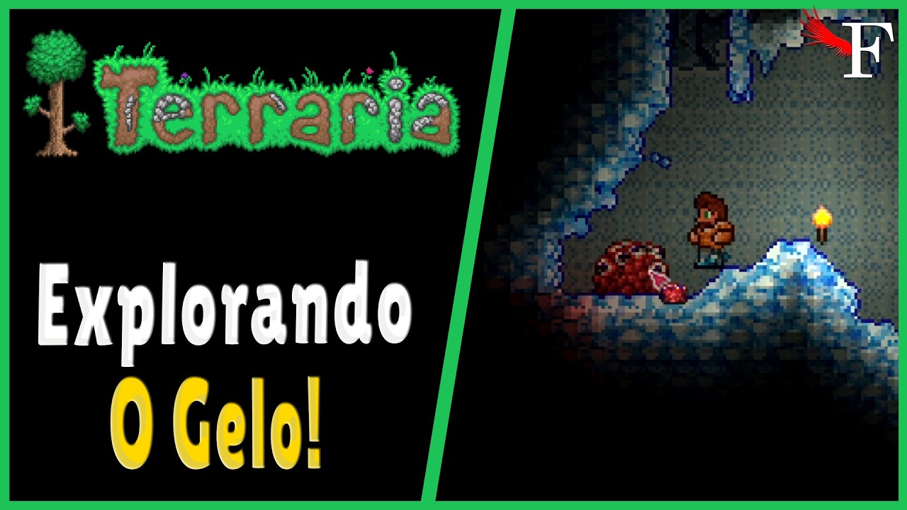 Eu descobri que O Gelo é FATAL- Terraria - #2 PTBR