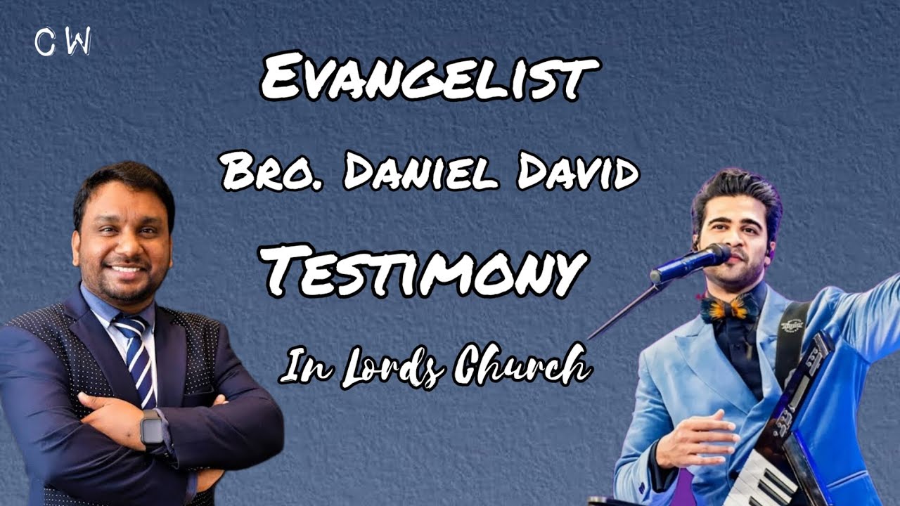Wonderful  Testimony  BY Evangelist BRO. DANIEL DAVID in @lords church