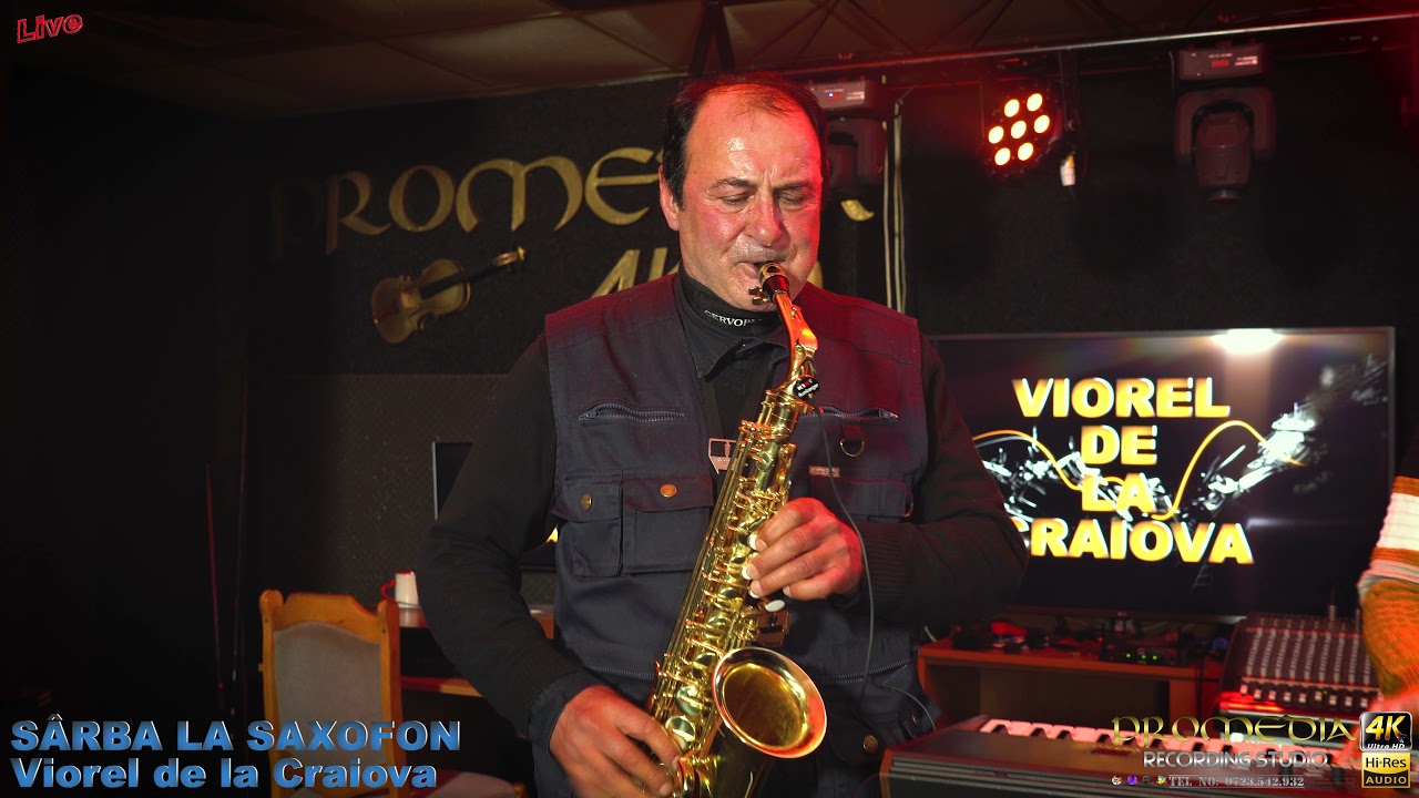 VIOREL DE LA CRAIOVA - CEA MAI TARE SI AUTENTICA SARBA LA SAXOFON - NOU 2021- TEL 0754891544