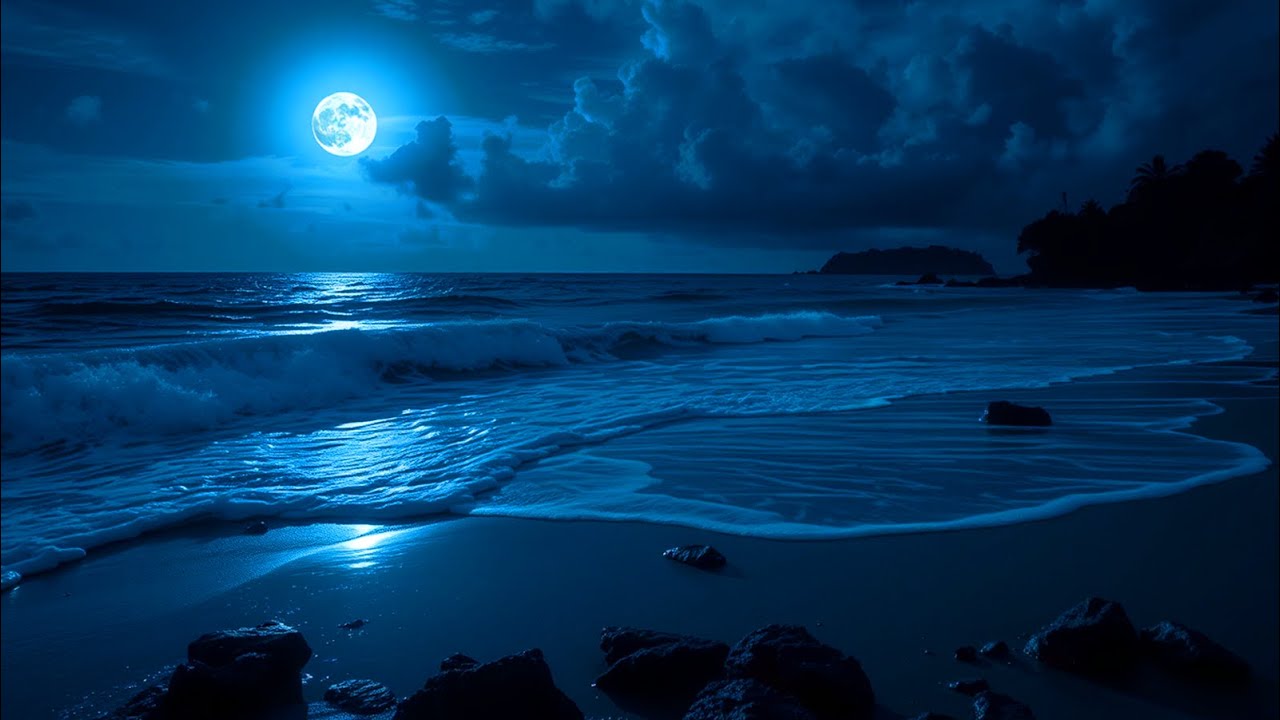 Goodby Insomnia Ocean Sounds Tonight for Deepest Sleep of Your Life Starts