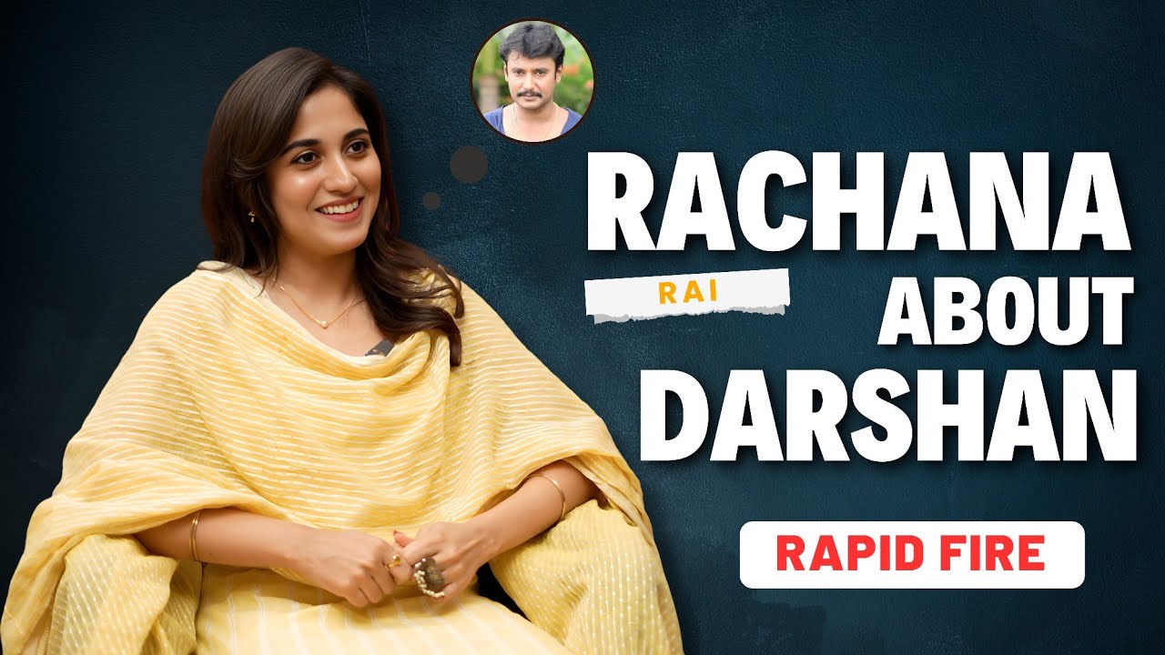 Exclusive Rapid Fire with Rachana Rai | D Boss | Devil Movie | Devil Kannada Trailer | Darshan |