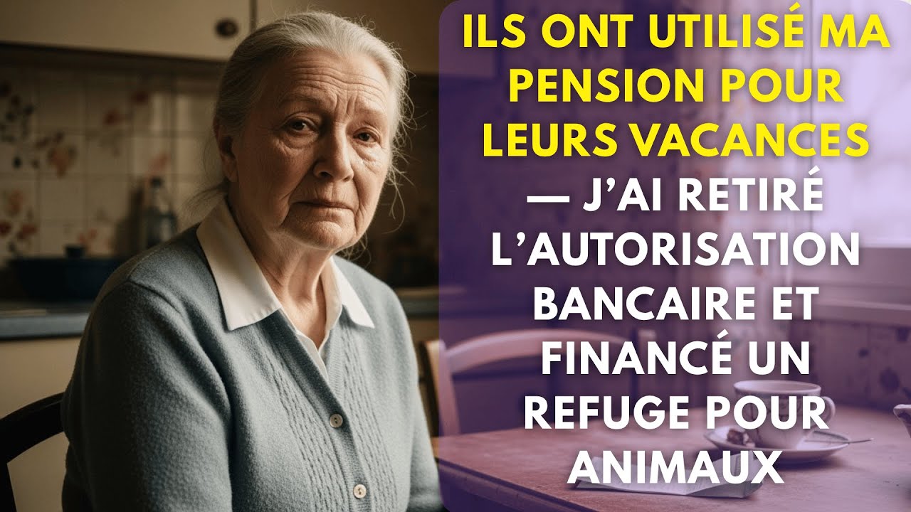 Ils ont utilisé ma pension pour leurs vacances — J’ai retiré l’autorisation bancaire et financé.....