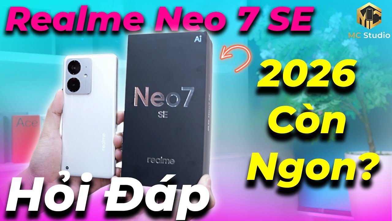 Realme Neo 7 SE còn ngon không? So sánh Redmi K90 Pro Max Vs Realme GT8 Pro?