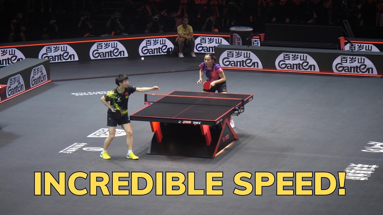 [4k] Sun Yingsha vs Qian Tianyi - Women's Singles Final Match at Incredible Speed!