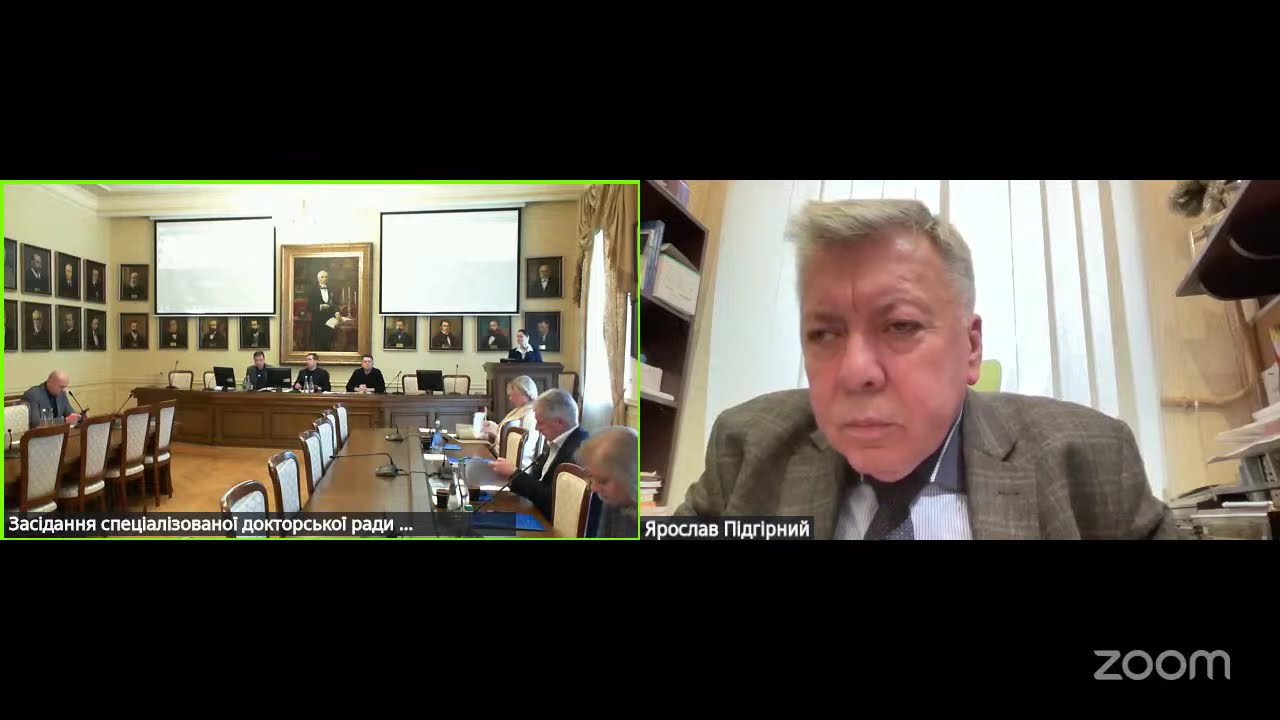 Засідання спеціалізованої вченої ради Д 26.003.11 по захисту докторської дисертації (Колтунова)