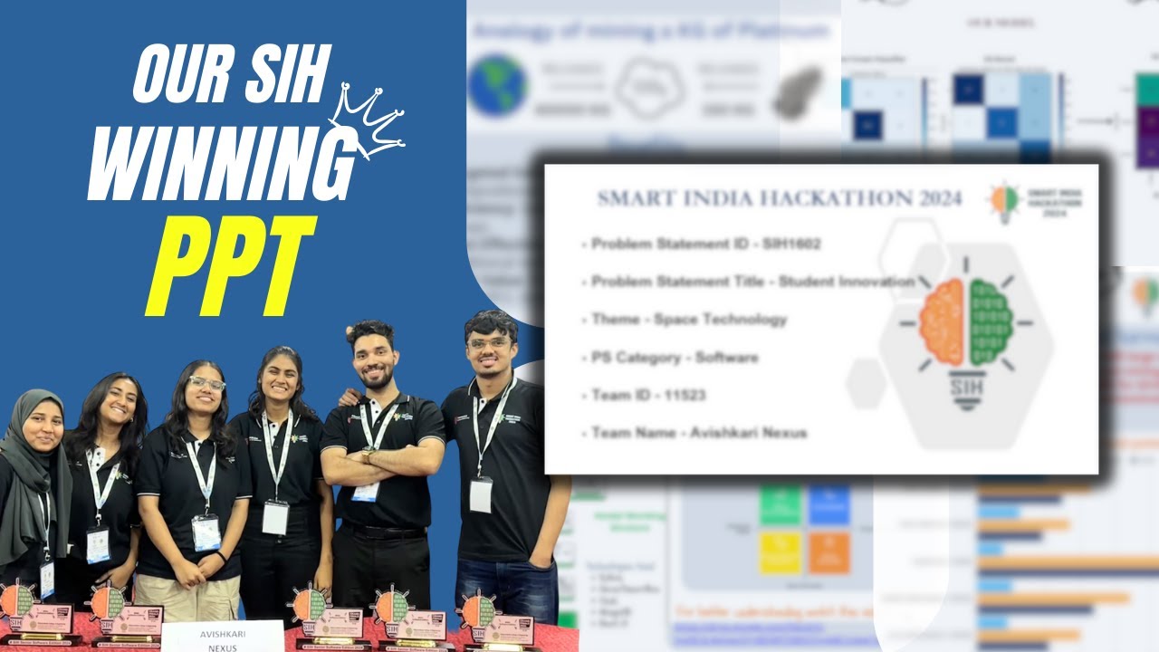 Победный презентационный доклад на хакатоне Smart India | Формат и советы 💡 | SIH 2025