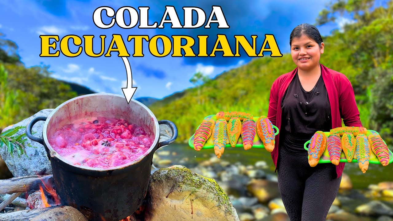 Prepare una deliciosa COLADA MORADA ECUATORIANA CON GUAGUAS DE PAN - NATHALIA