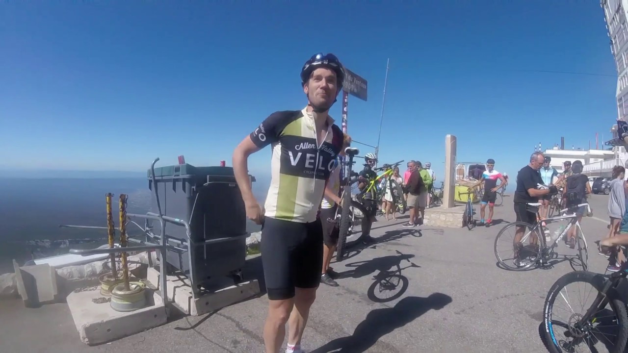 Club des Cingl&eacute;s du Mont-Ventoux 1st climb from B&eacute;doin