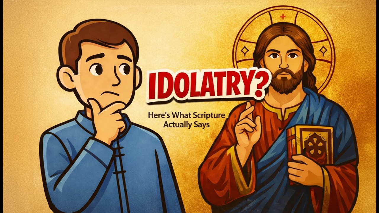 Icons Aren't Idolatry - Here's the Biblical Proof (Orthodox vs Protestant)