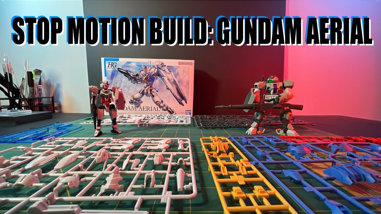 HG Gundam Aerial: Bonus Mira Soul: Cinematic Stop Motion Build