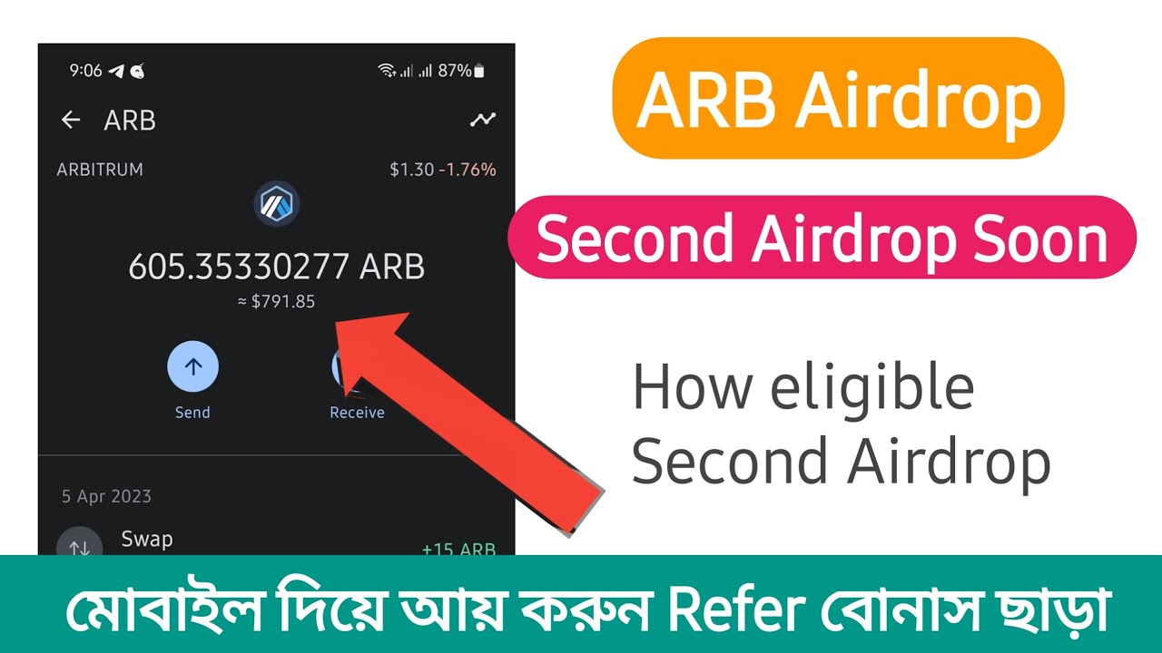 Arb Token Airdrop On Arbitrum Chain full step How Join #airdrop #arbitrumairdrop