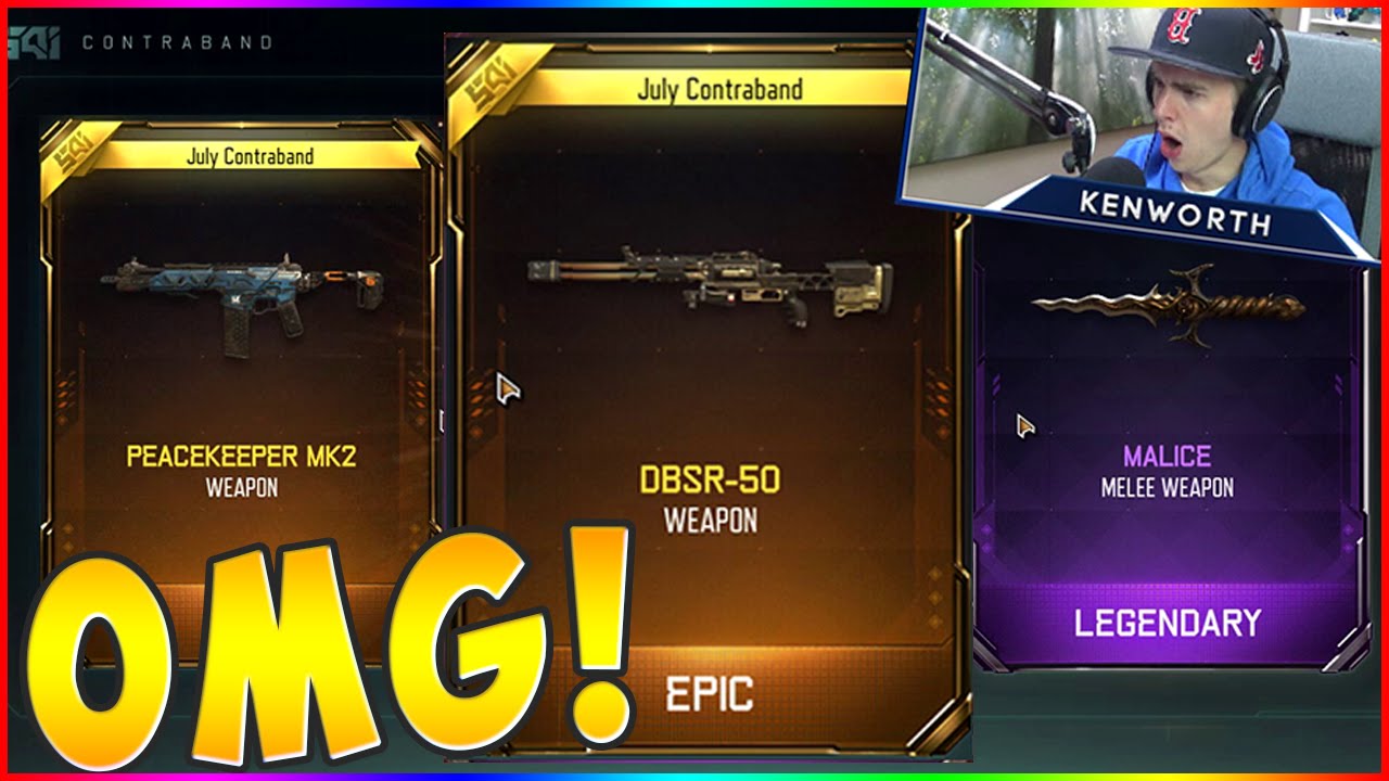 MY BEST SUPPLY DROP LUCK EVER! Black Ops 3 (DBSR50, PEACEKEEPER + MORE!) | TBNRKENWORTH