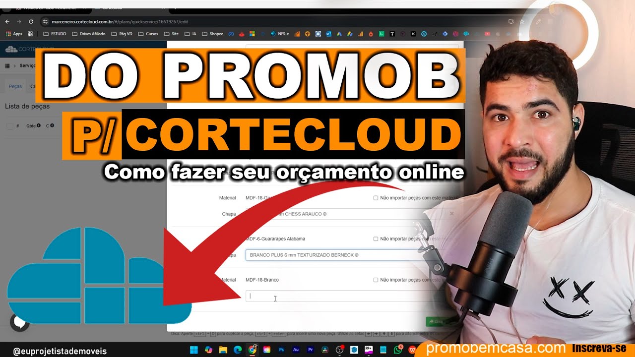 Promob + CorteCloud: Como Enviar um Projeto do Promob Para o CorteCloud