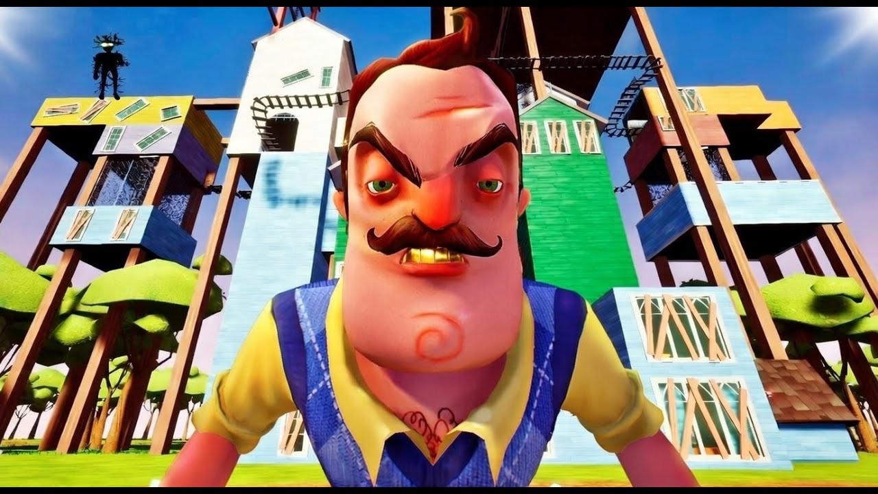 ШОУ ПРИВЕТ СОСЕД!КОНЦОВКА МОДА!ИГРА HELLO NEIGHBOR MOD KIT ПРОХОЖДЕНИЕ МОД Theodore Masters Peterson