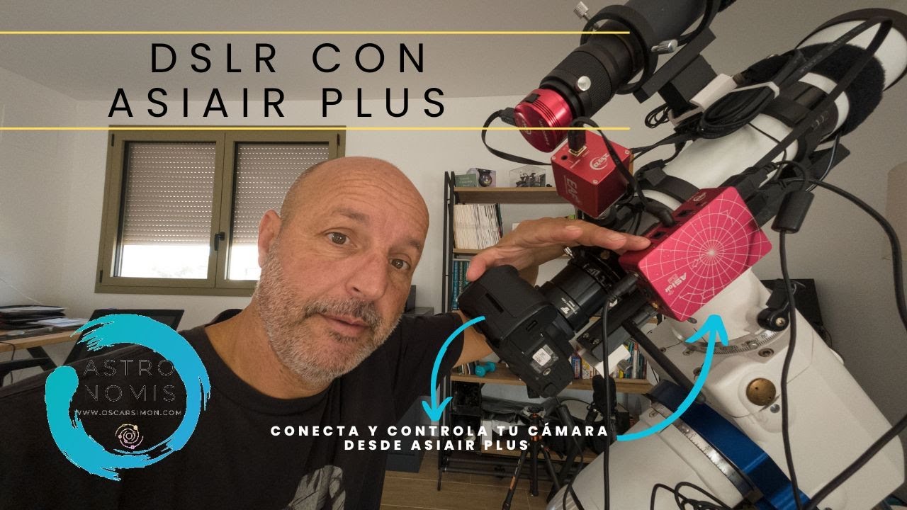 🔴 COMO Conectar tu DSLR 📷 a tu ASIAIR PLUS ✴️