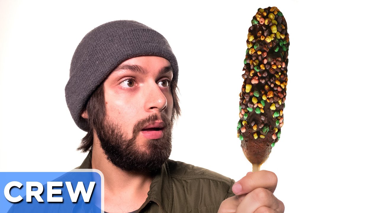 The Candy Corn Dog Creation