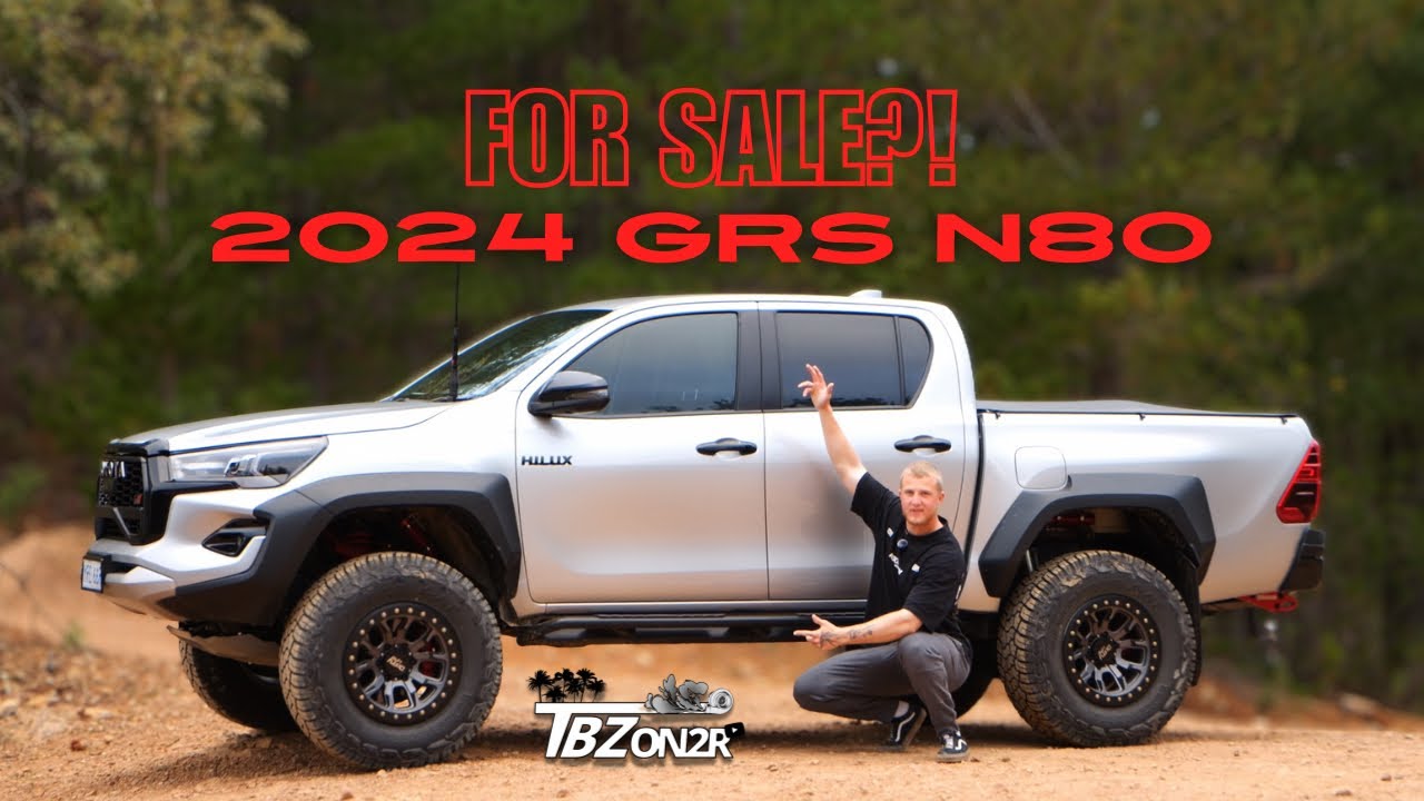 The GR HILUX IS FOR SALE?! - cotter 4wd testing in N80 GRS HILUX
