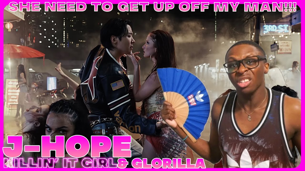 HE ACTIN' DAFUQQQ UP!!! 🥵😫| j-hope ‘Killin' It Girl (feat. GloRilla)’ Official MV REACTION
