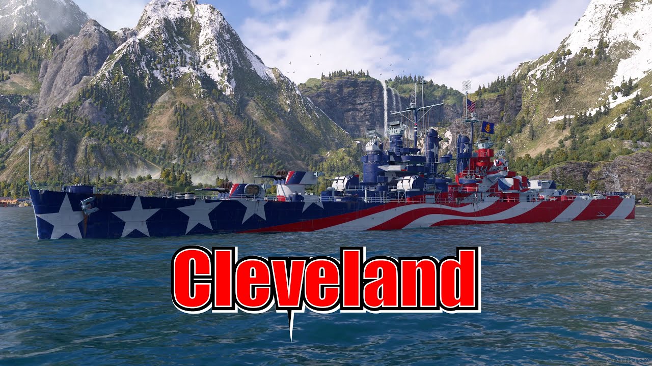 Path to The Cleveland Complete! (World of Warships Legends Xbox Series X) 4k