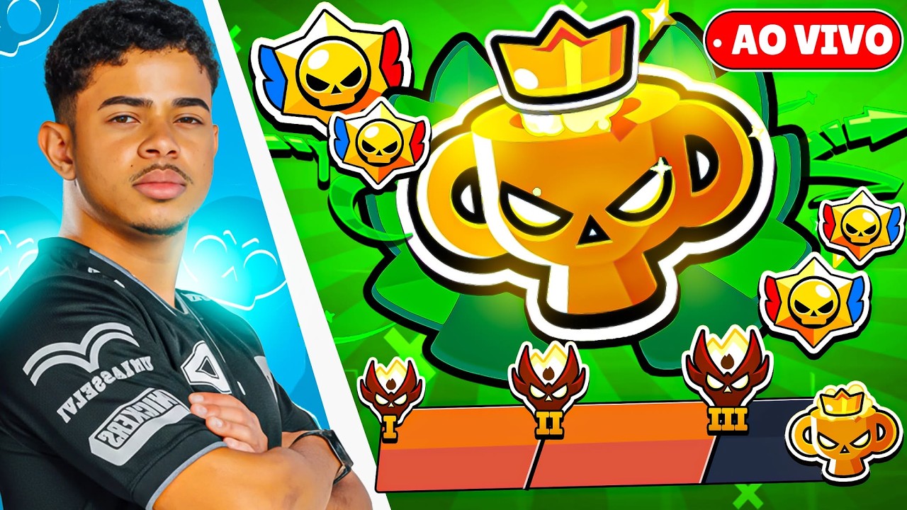 HOJE O PRO VEM !? MODO TRYHARD NA RANKED 🔥 Brawl Stars