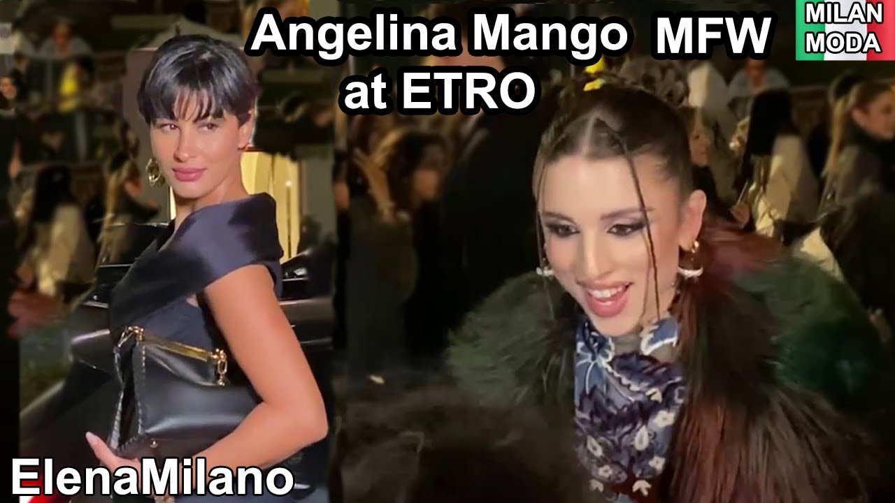 ETRO Fashion show, Guests, Outfits, street style MFW 2024 🇮🇹 