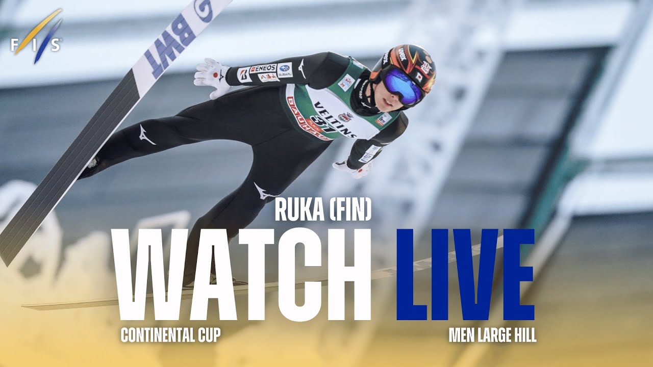 LIVE | Ruka (FIN) - M - Large Hill - FIS Ski Jumping Continental Cup