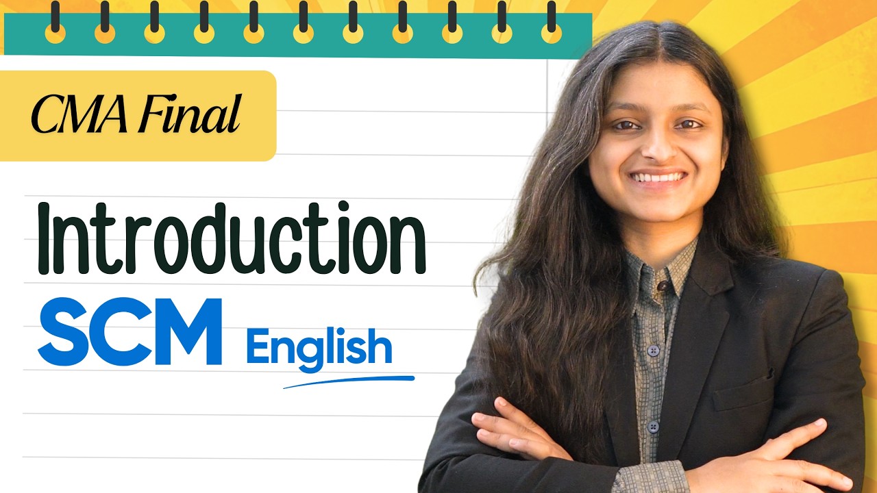 Strategic Cost Management Introduction - English | CMA Final | Palak Sharma