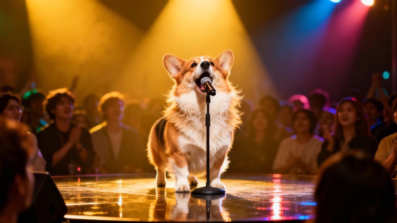 The puppy's singing is so beautiful?#Dog#Sing#Dogsinging#CutePets