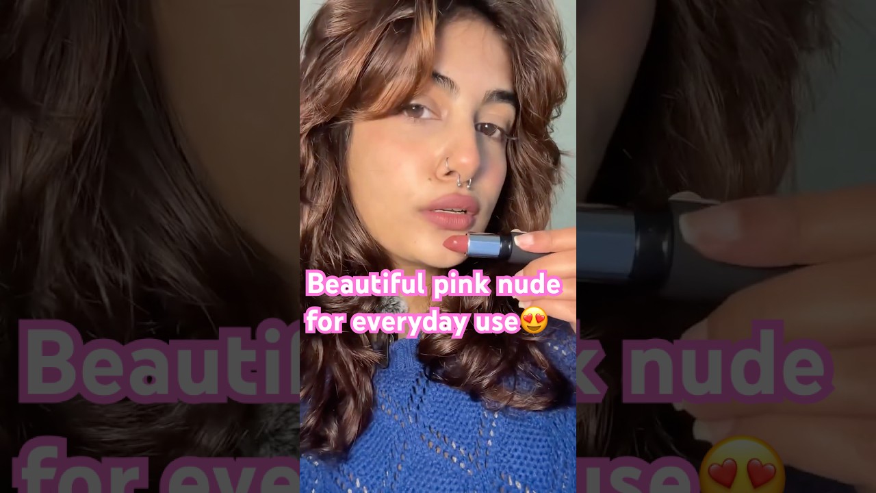 MUST HAVE NUDE PINK LIPSTICK ft. SWISS BEAUTY💄