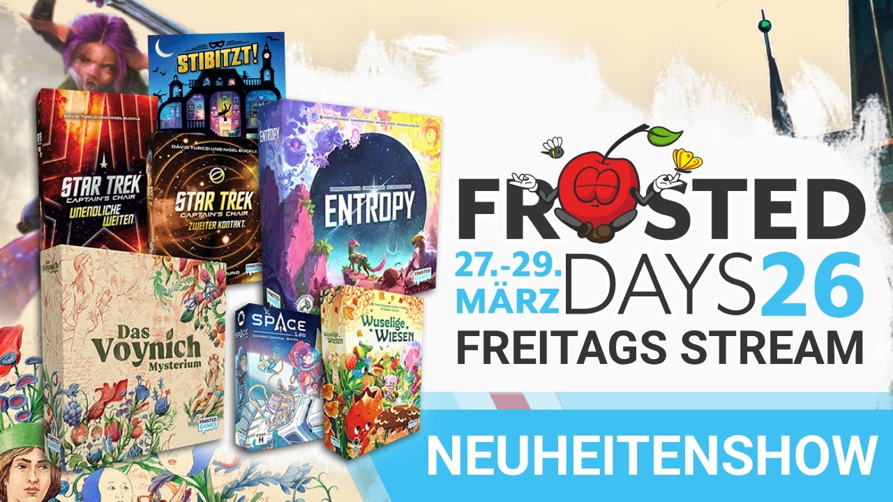 Frosted Days 26 &ndash; Die gro&szlig;e Frosted Games Neuheitenshow & mehr!