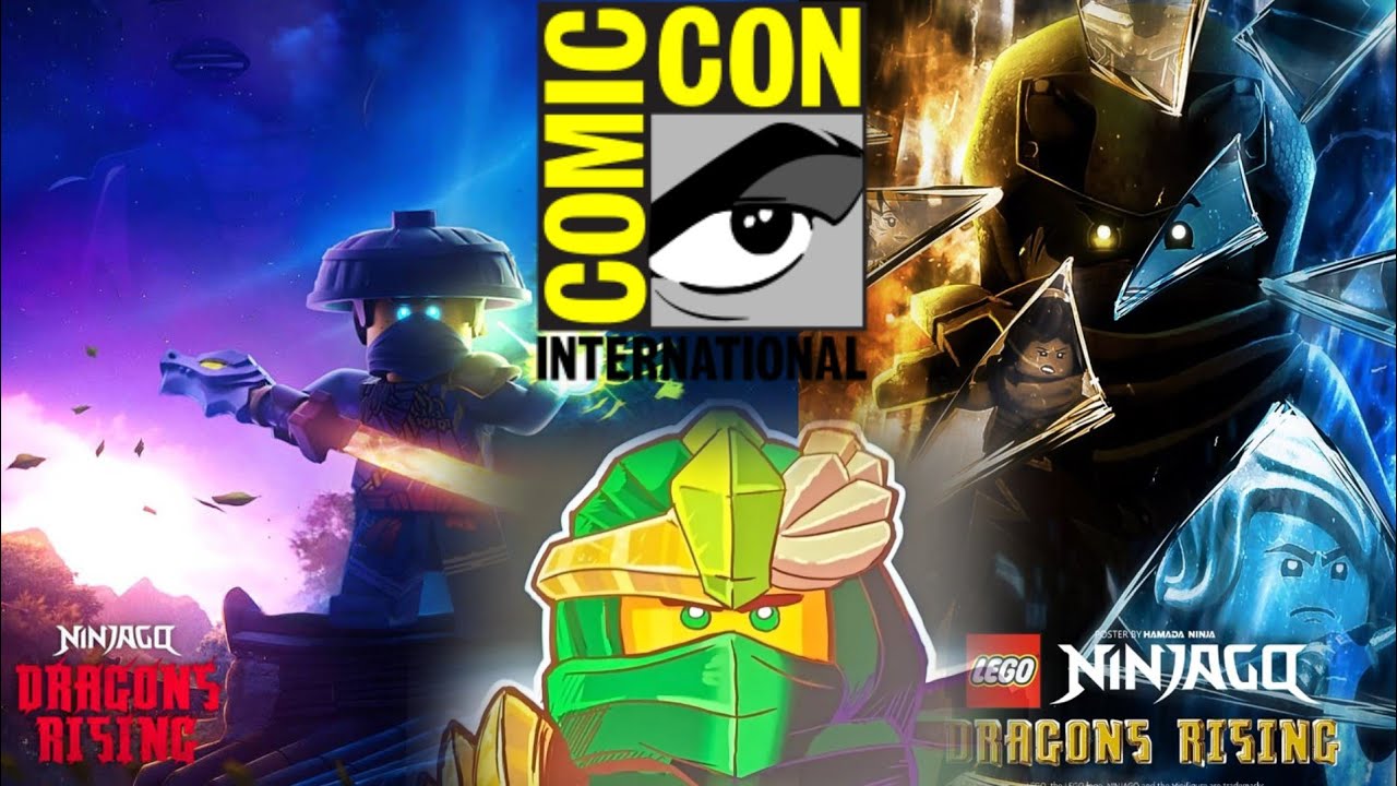 🔥 O Painel de Ninjago: Dragon’s Rising na Comic Con 2025 foi INSANO!