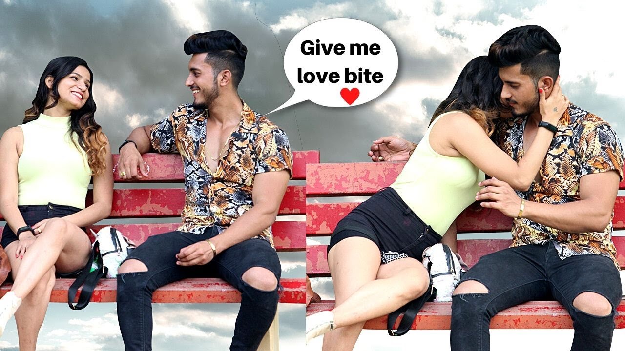 LOVE BITE PRANK  | Sam Khan