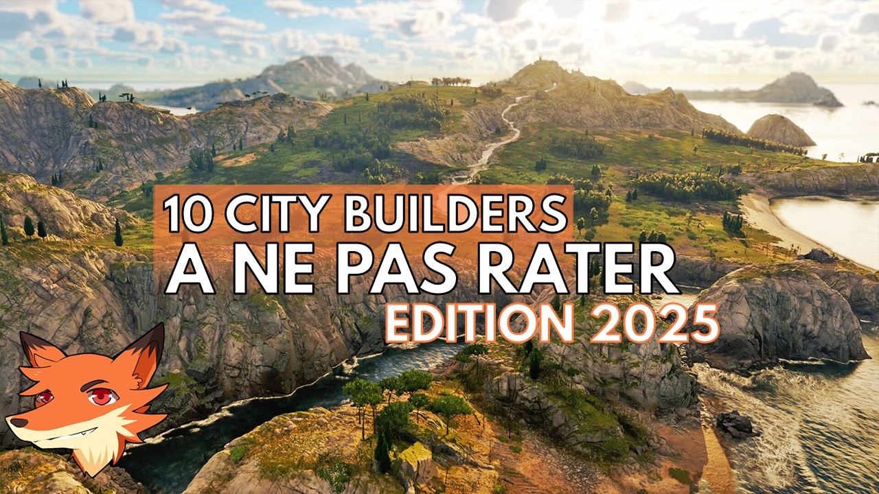 Les City Builders en 2025! 10 jeux à surveiller!