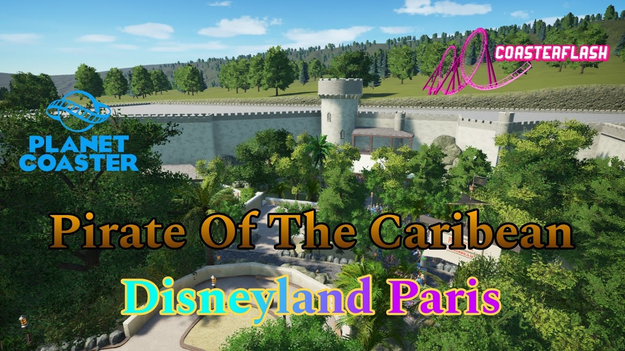 🏝Pirate of the Caribbean🏴‍☠️ Planet Coaster 🎢 Disneyland Paris