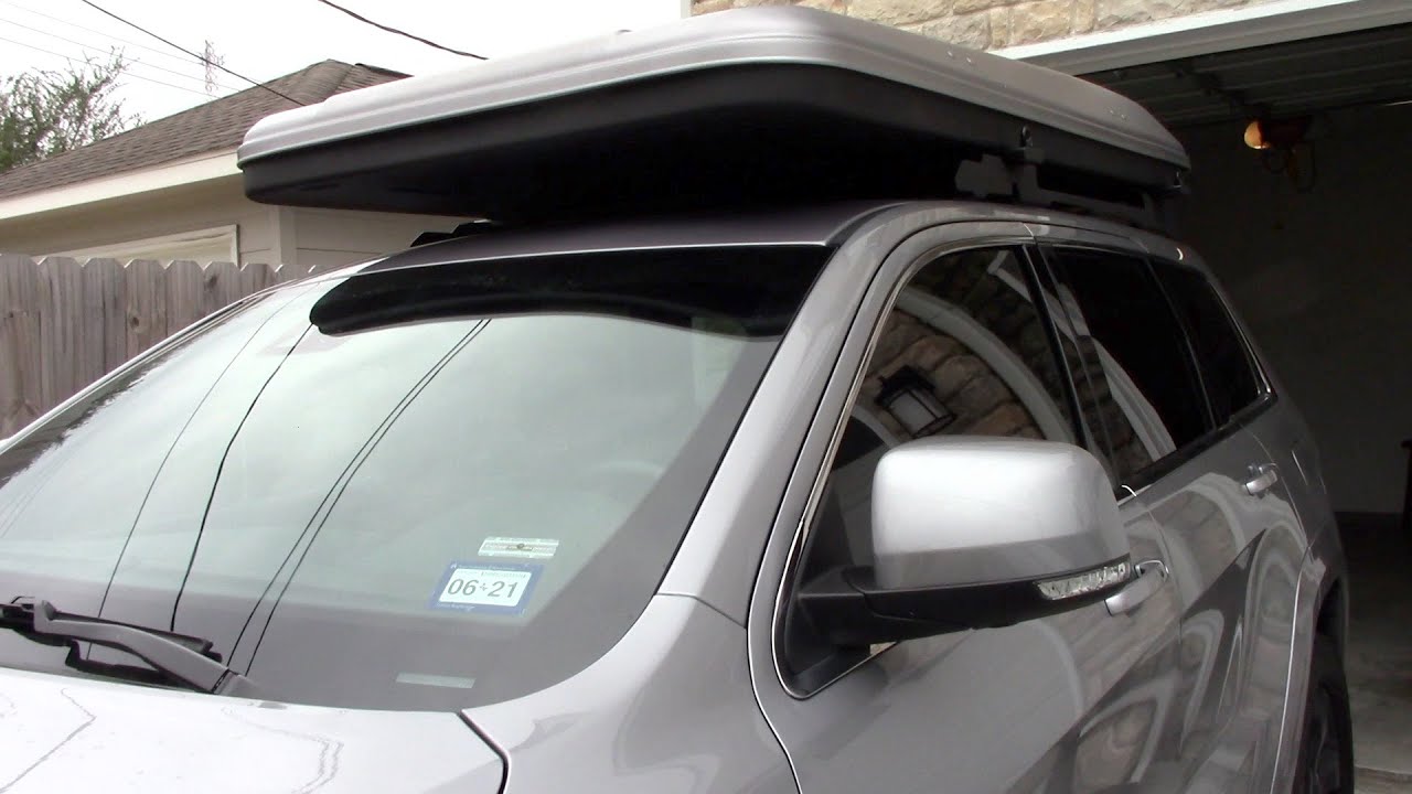 Custom FrontRunner Roof Rails Install For a Roof Top Tent on a 2016 Jeep Grand Cherokee WK2