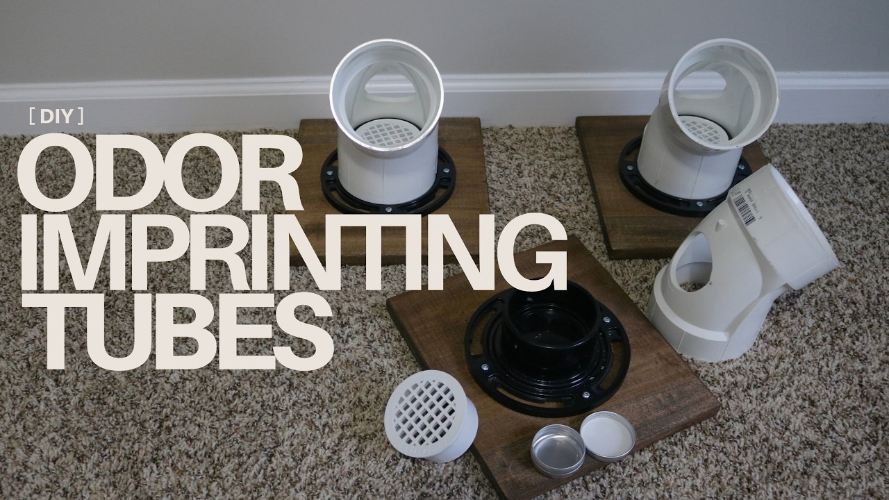 DIY - How To Build Scent Work Odor Imprinting Tubes