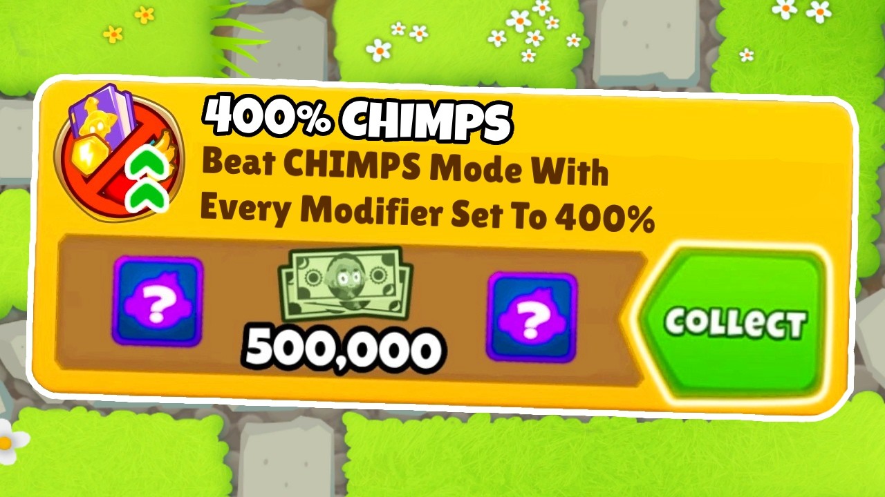 400% CHIMPS Might Be UNBEATABLE... (Bloons TD 6)