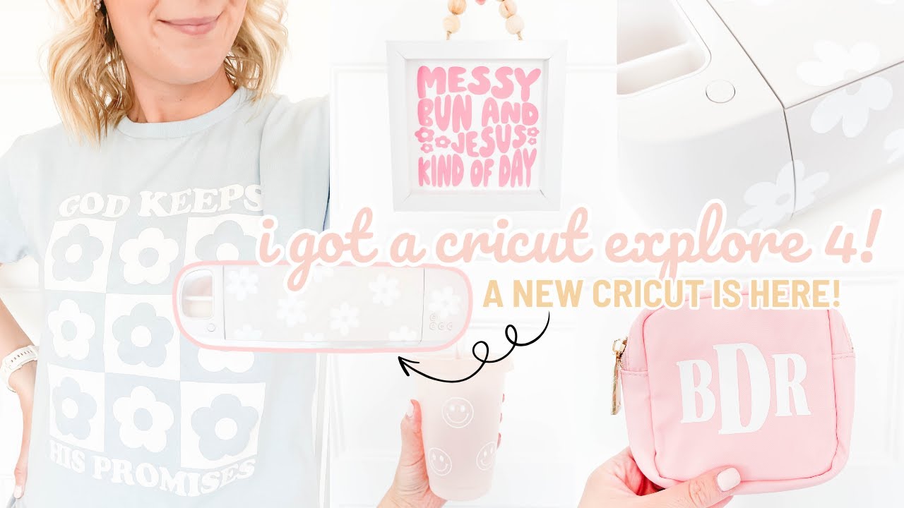 A New Cricut Is Here! | Setting Up the Cricut Explore 4 & Craft with Me! | Cricut Explore 4 Tutorial