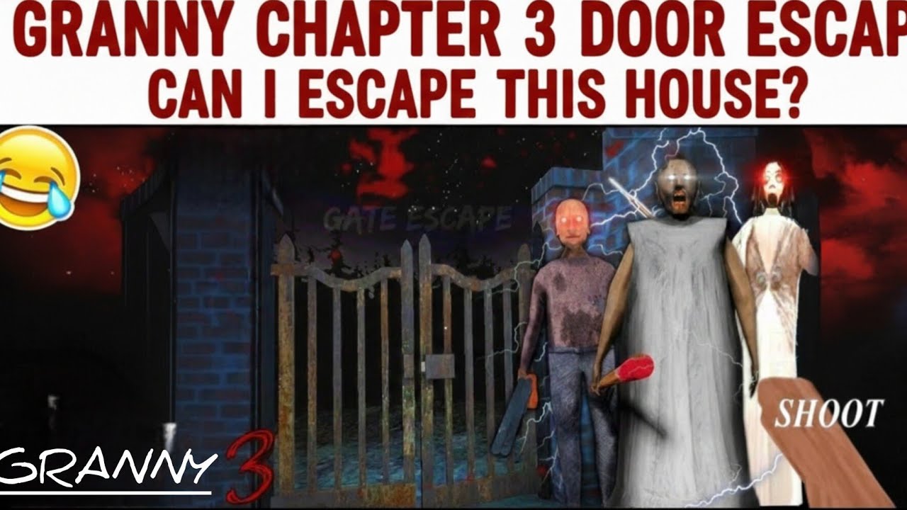 IMPOSSIBLE DOOR ESCAPE! 🚪 Granny, Grandpa & Slendrina vs Me!