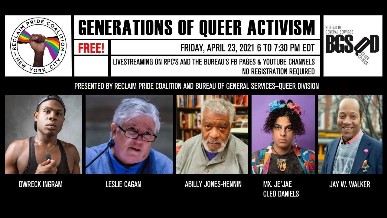 Generations of Queer Activism