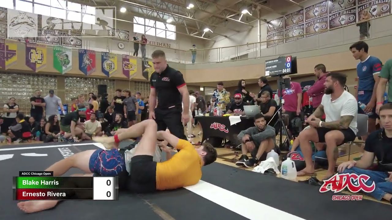 ADCC Chicago Open '23 - Ernesto Rivera VS Blake Harris -83kg Advanced Eighth-Finals