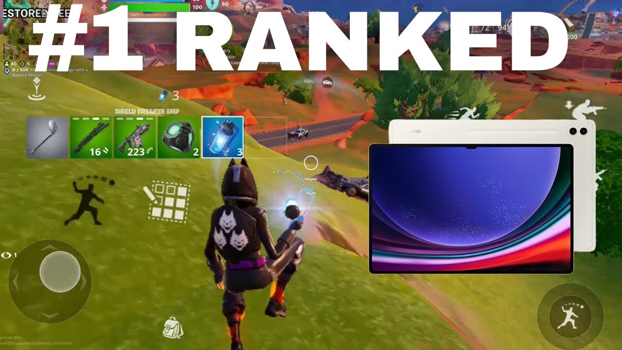 Лучший игрок в Fortnite Mobile, не использующий строительство?
